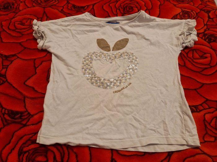 Tee-shirt Okaïdi taille 5 ans fille