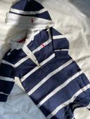 Ensemble combinaison et chapeau Ralph Lauren bébé