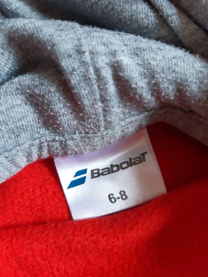 Sweat à capuche Babolat rouge - photo numéro 5