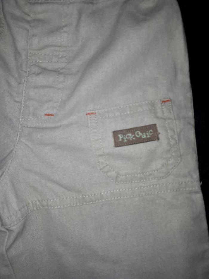 Pantalon PickOuic 18 mois beige - photo numéro 4