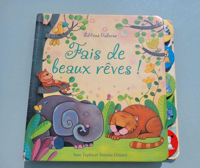 Livre à toucher 🐅 Fais de beaux rêves ! 🐒 Éditions Usborne - photo numéro 2