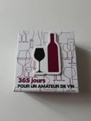 Calendrier annuel 365 jour pour un amateur de vin