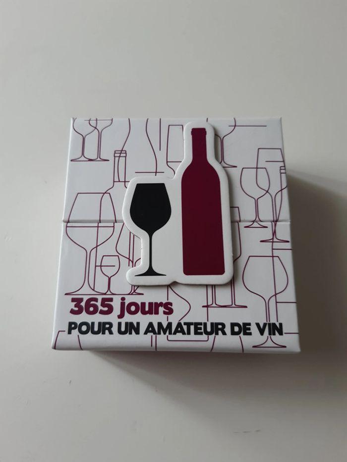 Calendrier annuel 365 jour pour un amateur de vin - photo numéro 1