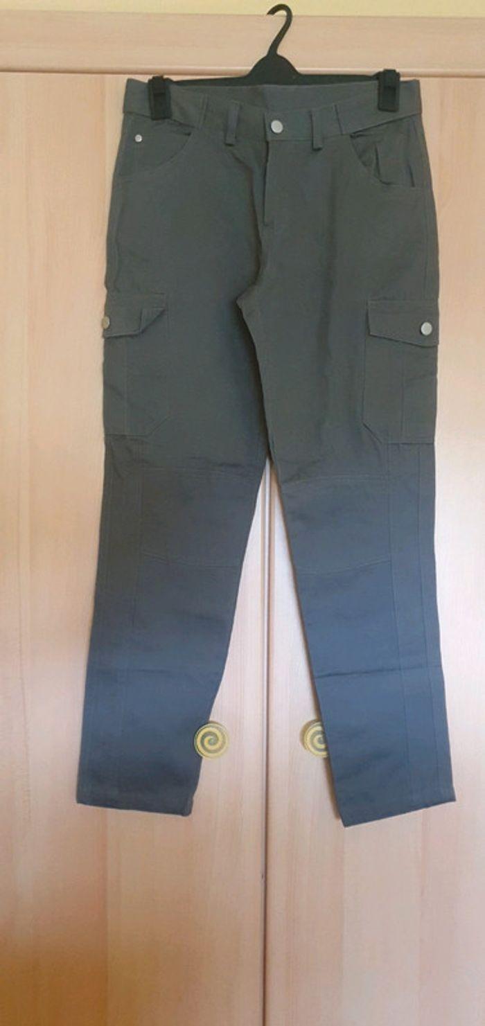 Pantalon kaki avec poches - photo numéro 1