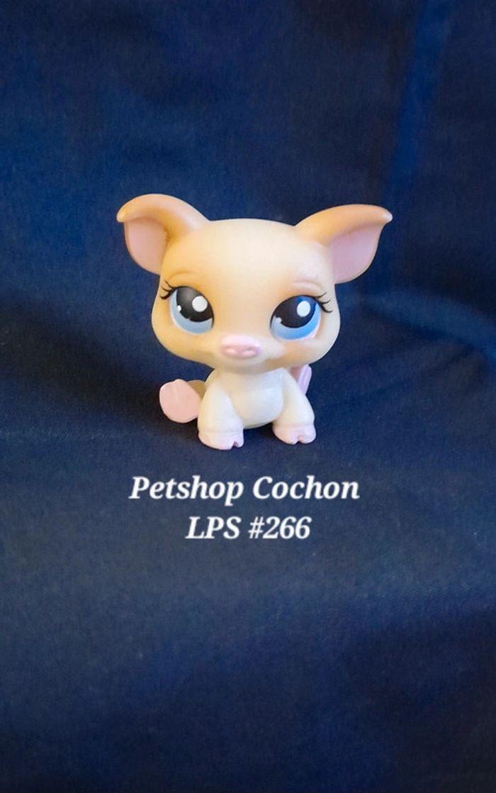 Little Petshop Cochon LPS #266 Hasbro