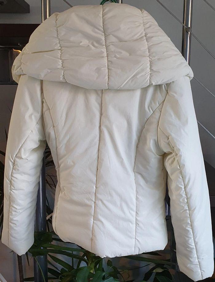 Manteau doudoune gros col - photo numéro 4