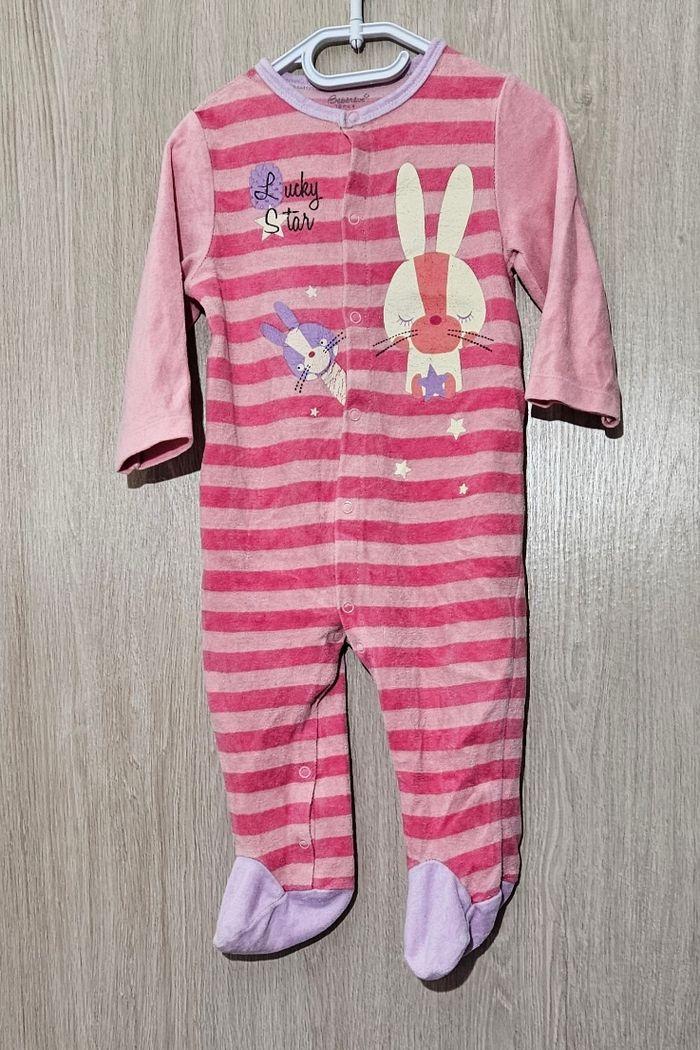 Lot de 7 Pyjamas velours 18 mois fille - photo numéro 7