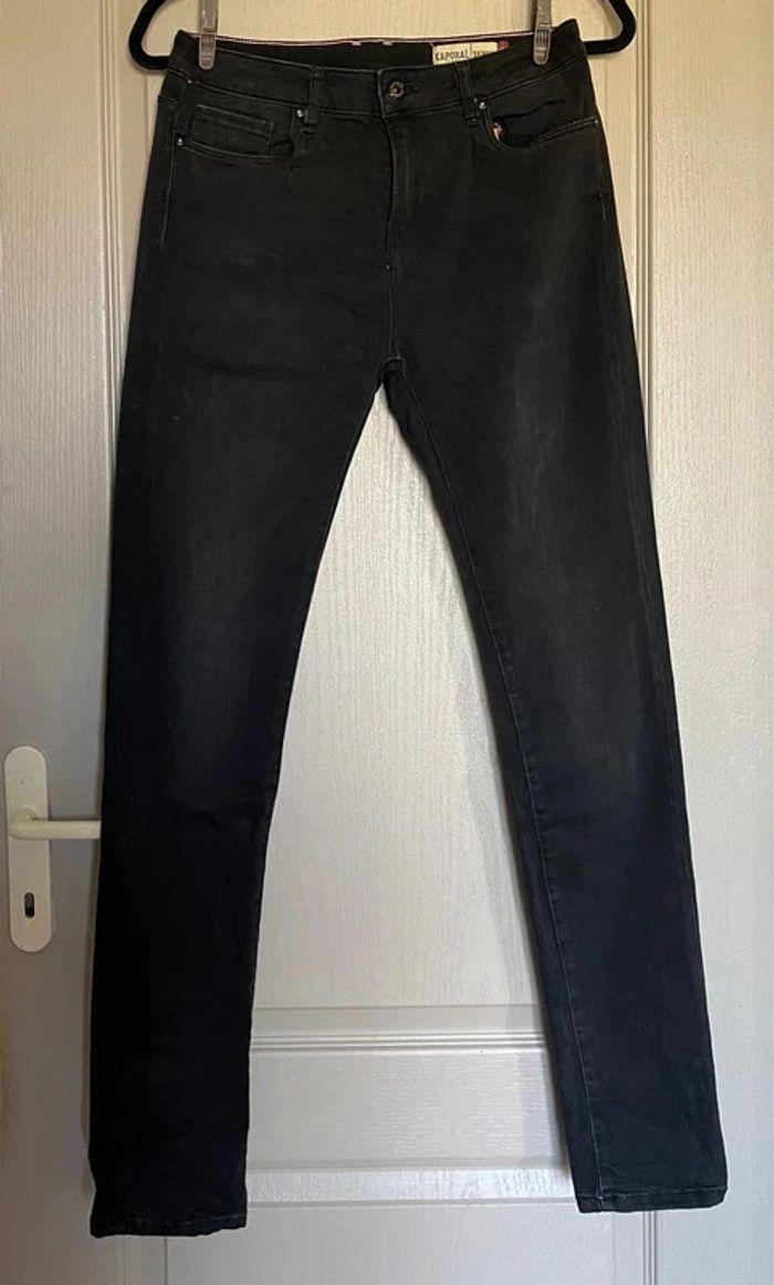 Jeans noir Kaporal Femme Taille 38 - photo numéro 2