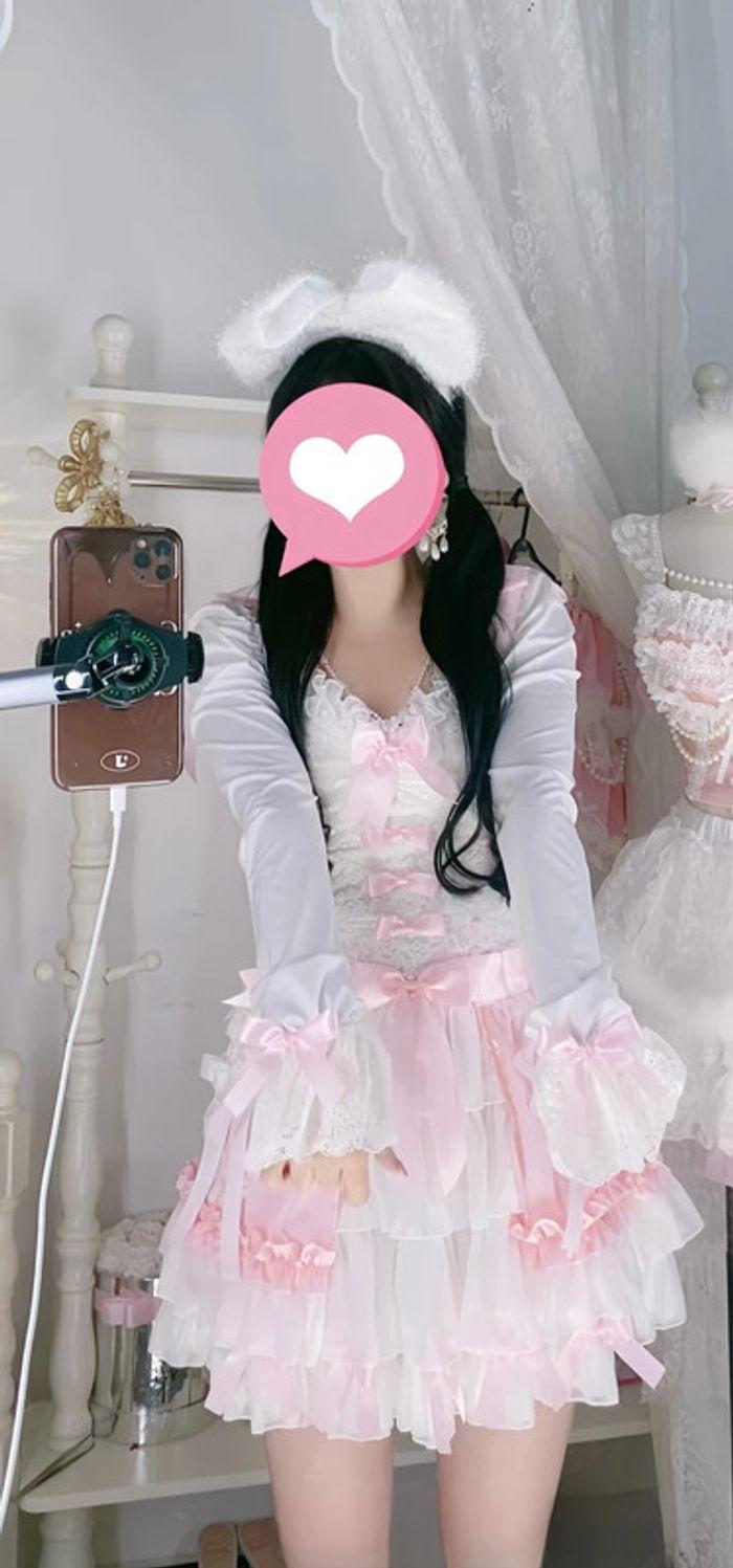 Robe style Princesse Lolita Cosplay Barbie Kawaii - photo numéro 11