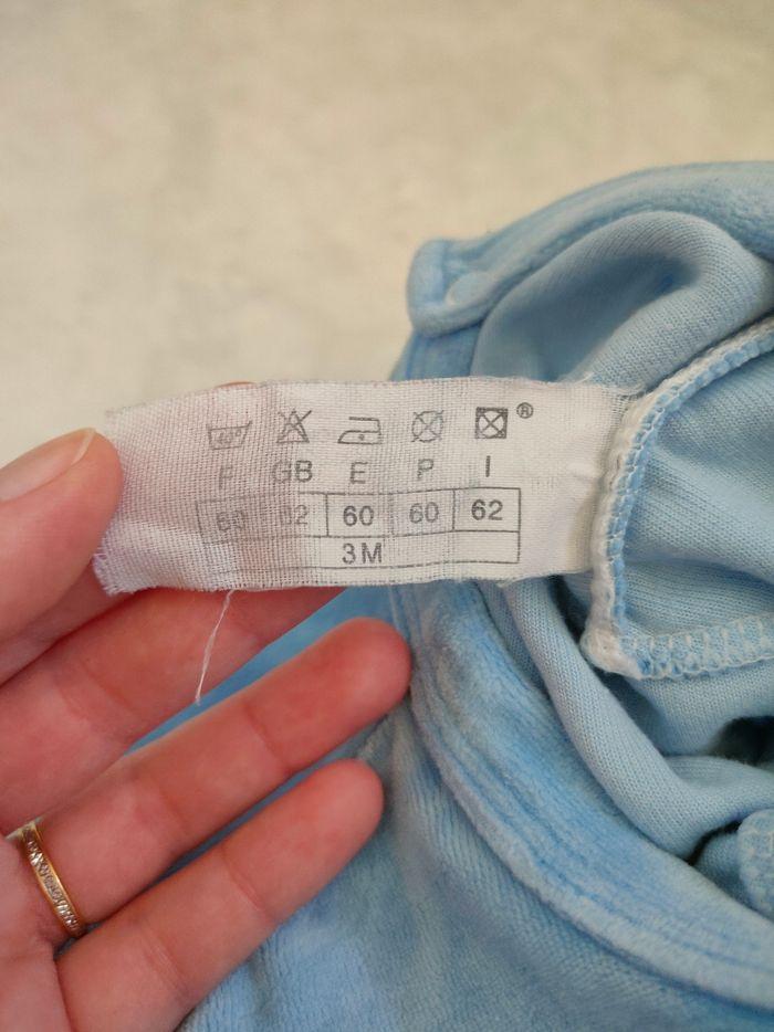 Pyjama bébé taille 3 mois garçon marque Tex - photo numéro 4