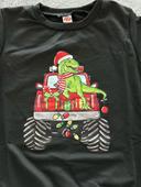 Pull de Noël dinosaure & voiture