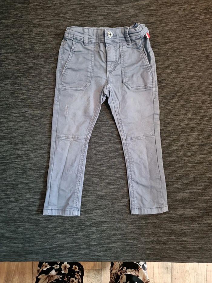 Pantalon bleu 86cm 2ans - photo numéro 1