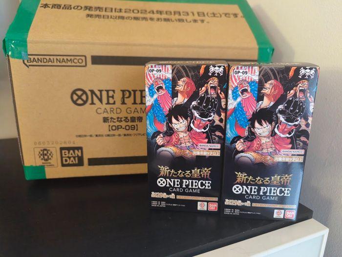 X2 Booster box/Display One Piece Card Game OP09 Four Emperors | Japanese Manga