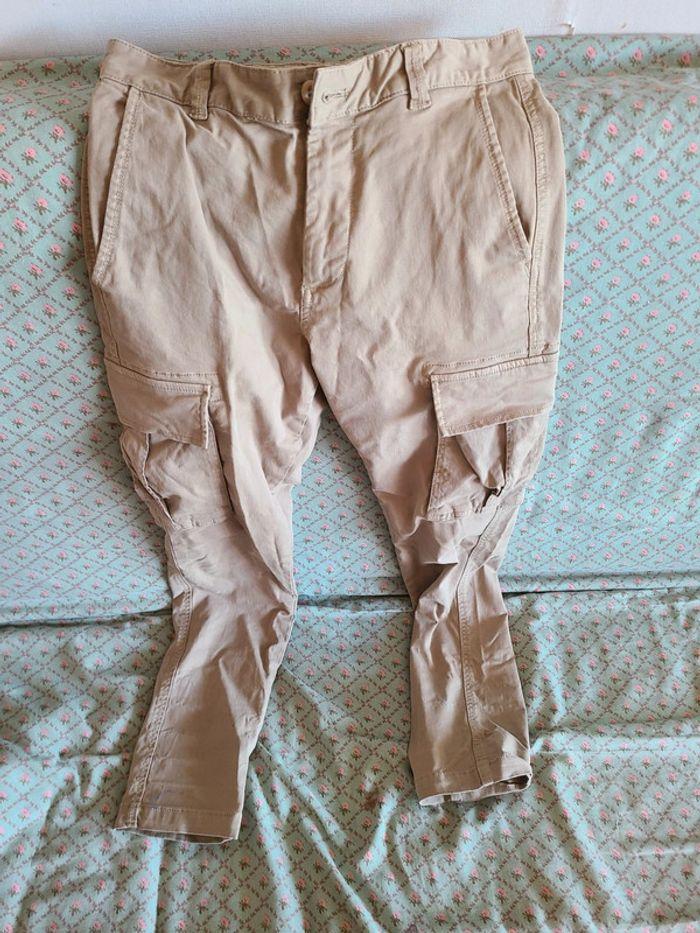 Pantalon cargo Zara - photo numéro 1