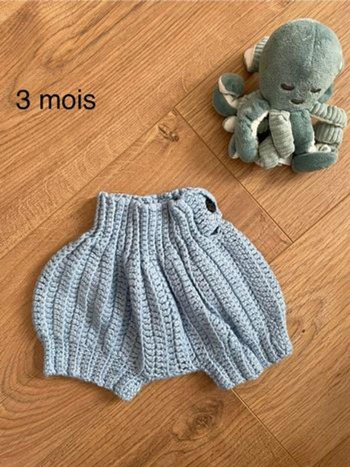 Short 3 mois fait main