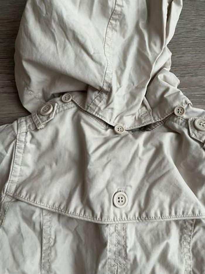 Trenche beige à capuche DPAM 3 ans - photo numéro 4