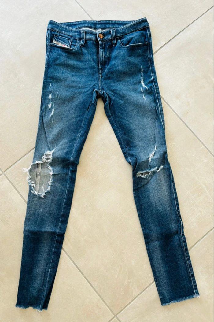 Jeans Diesel authentique femme skinny neuf - photo numéro 1