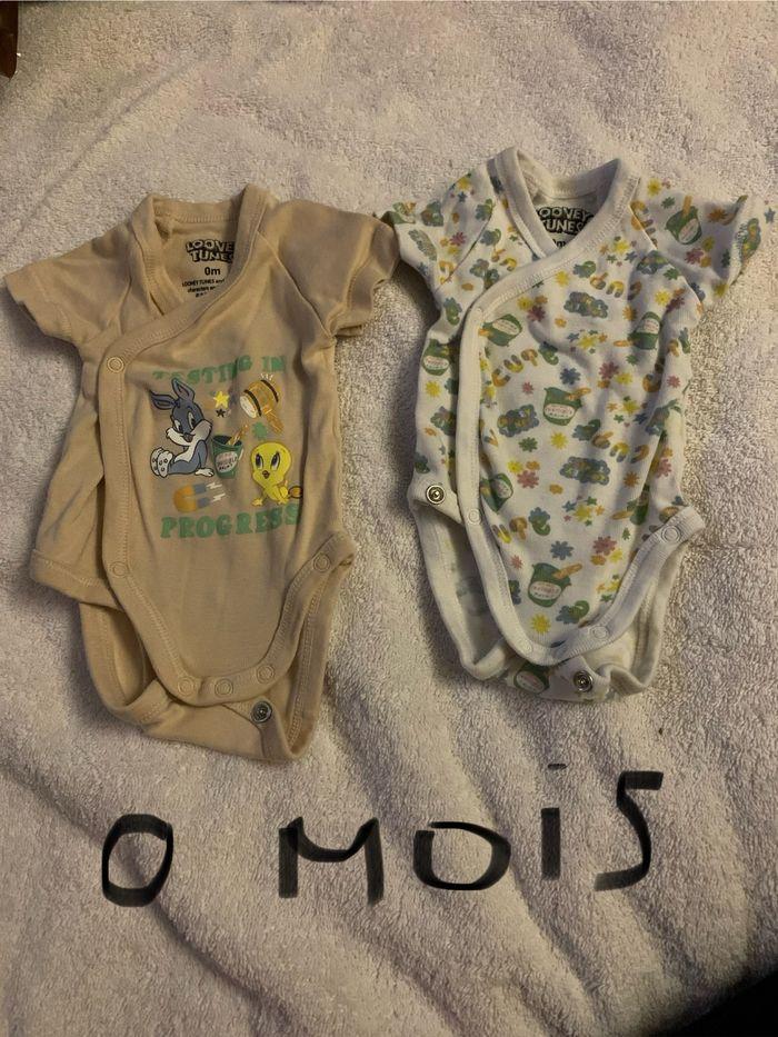 Vetement bébé bodies looney tunes