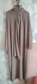 Abaya taupe