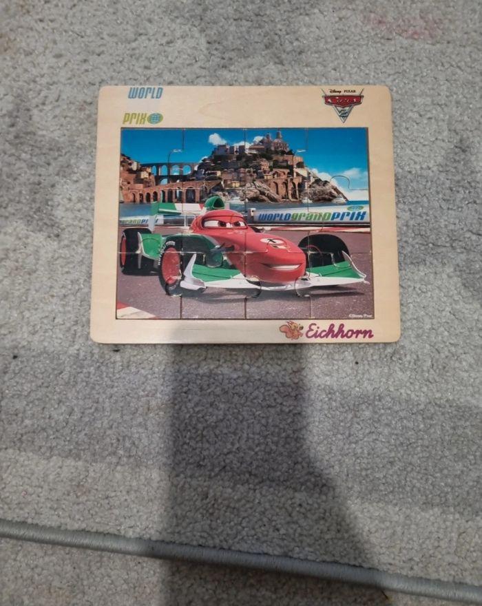 Puzzle dora grand pieces + cars en bois - photo numéro 6