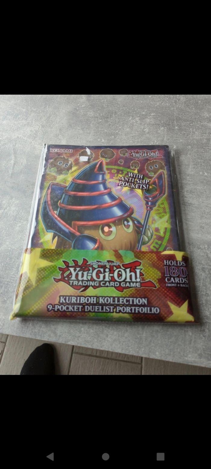 Classeur et protège cartes Yu-Gi-Oh - photo numéro 1