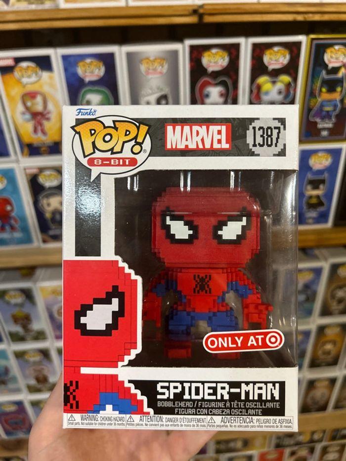 Funko Pop Marvel 8-Bits - Spider-Man 1387 - photo numéro 1