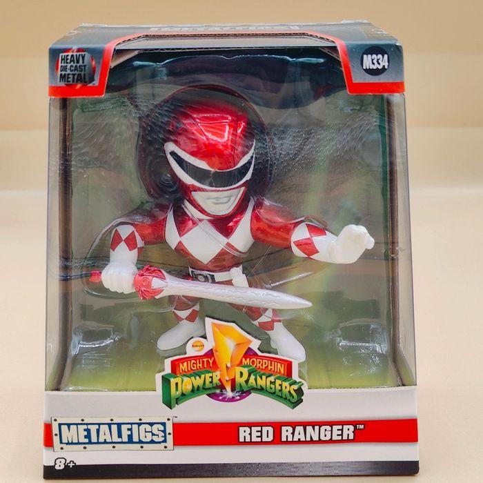 Figurine métallique ranger rouge - Power rangers - photo numéro 1