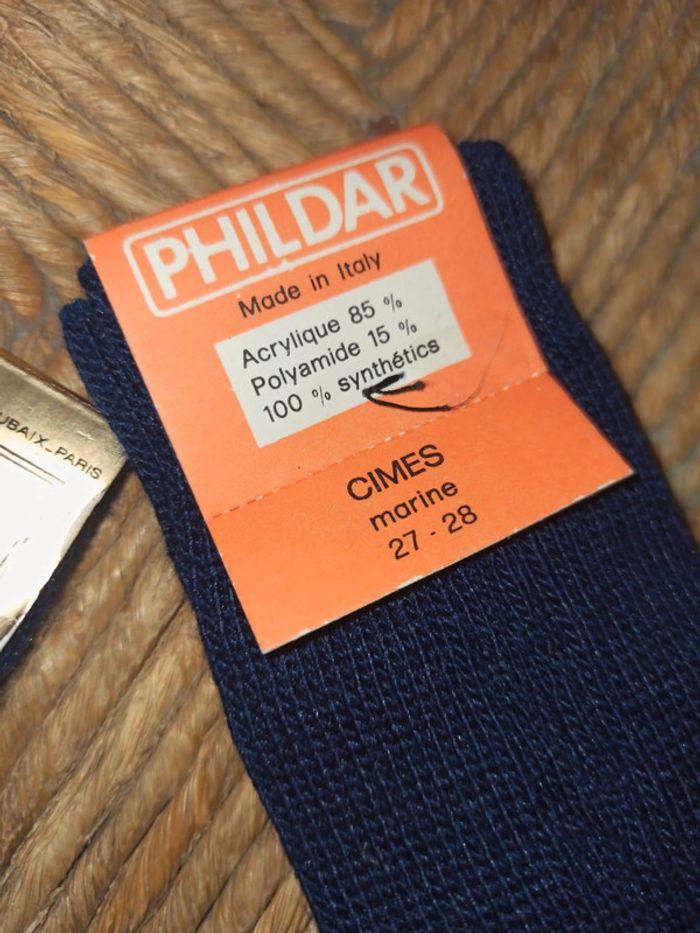 Chaussettes phildar 27/28 vintage - photo numéro 5