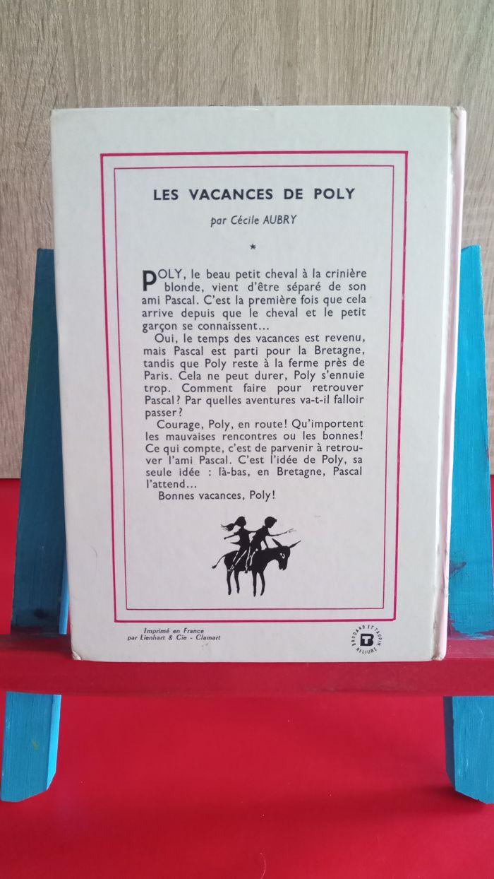 Les vacances de poly, n° 167, 1966, bibliothèque rose - photo numéro 2