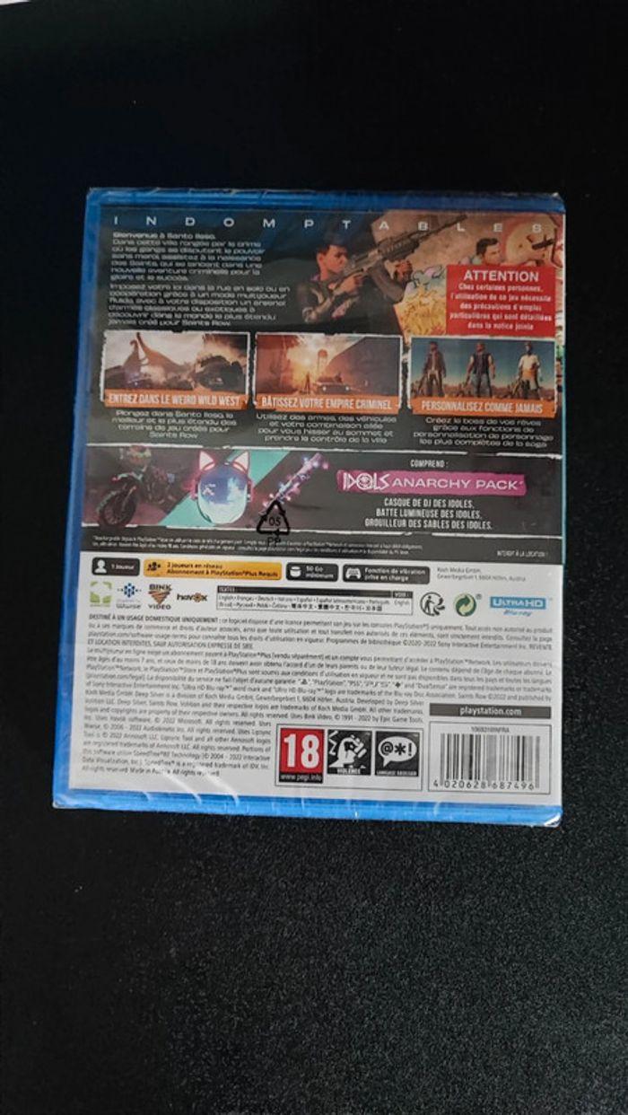 Saints Row Day One Edition PS5 Neuf sous blister - photo numéro 2