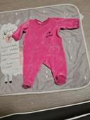 Pyjama rose fushia petit bateau 3 mois