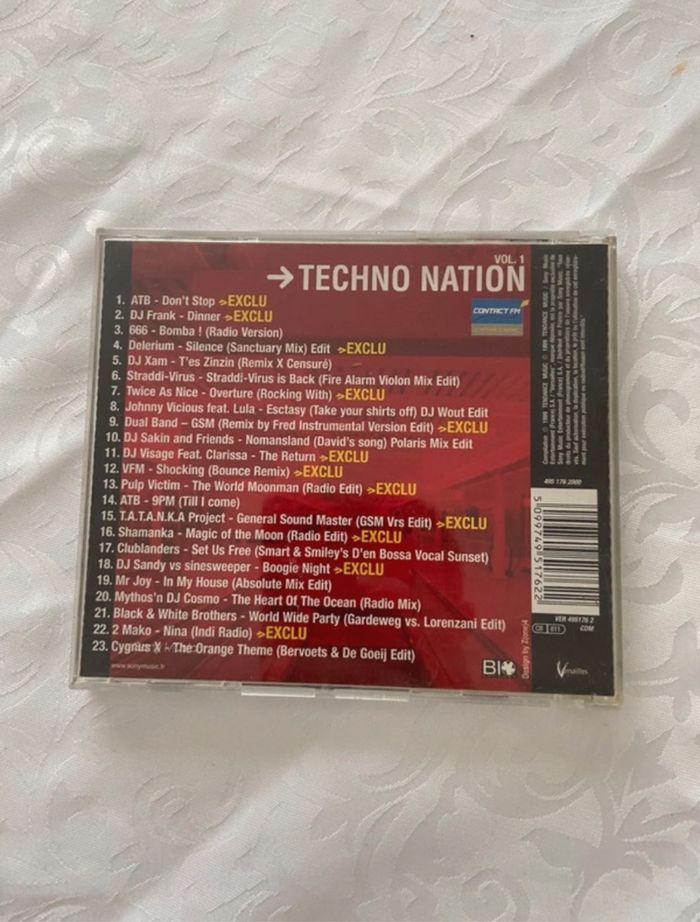 CD techno nation - photo numéro 2