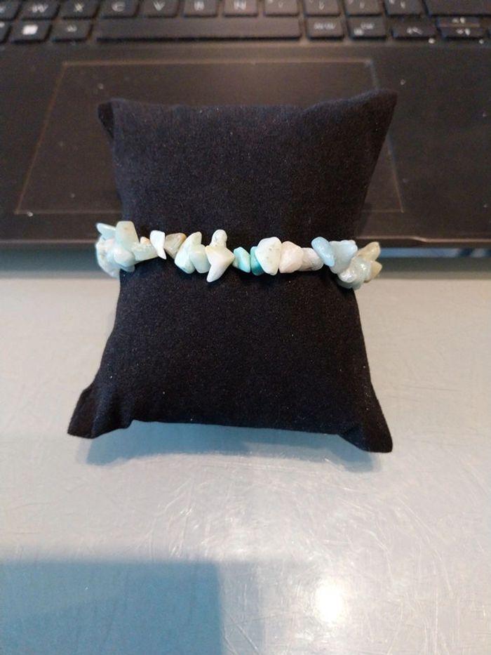 Bracelet en amazonite - photo numéro 1