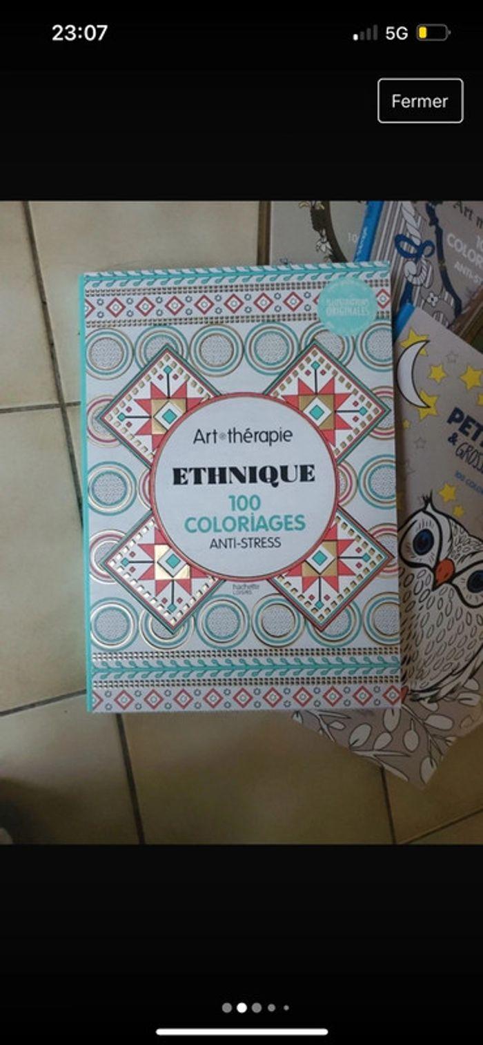 Lot de 6 livres de coloriage - photo numéro 2