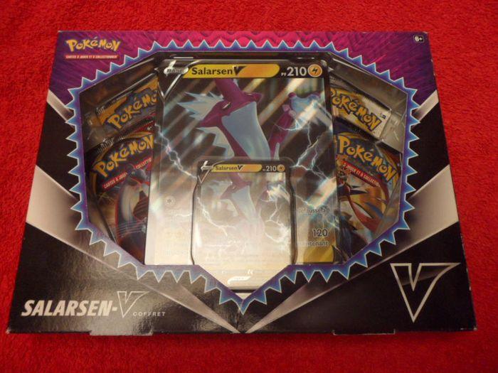 Coffret Pokémon Salarsen V neuf scellé RARE - photo numéro 1