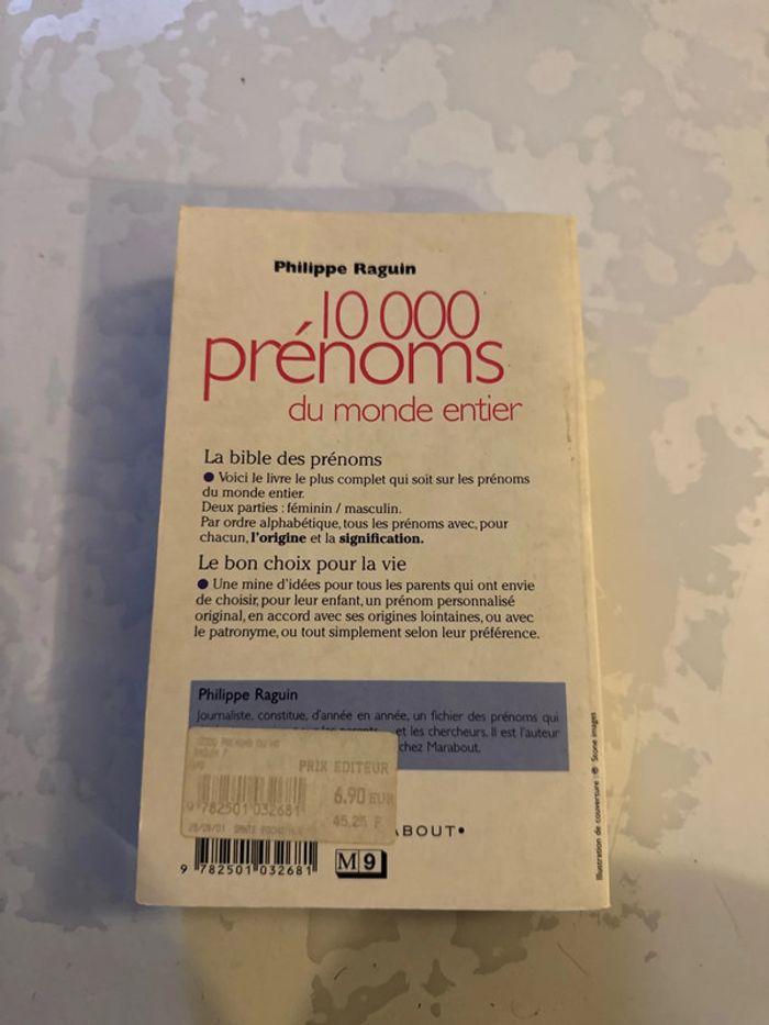 Livre 10000 prénoms du monde entier - photo numéro 2