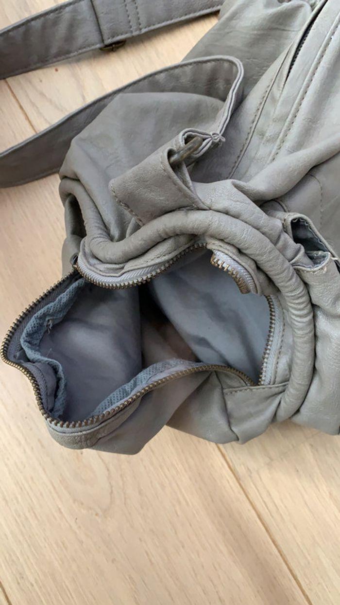 Sac bandoulière Etam gris - photo numéro 7