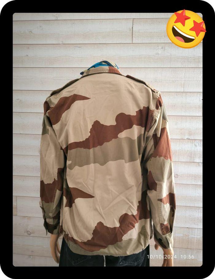 Veste militaire  beige et marron camouflage désert taille L - photo numéro 3