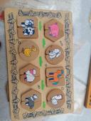 Puzzle en bois le lot