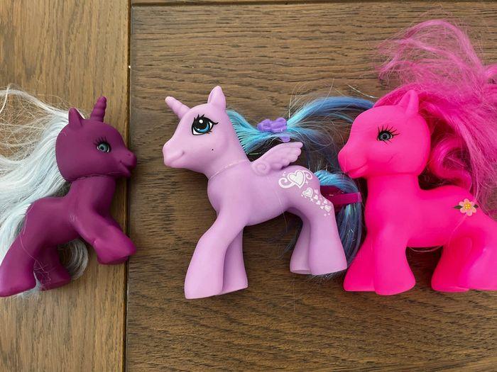 Lot de 10 poneys en plastique - photo numéro 2