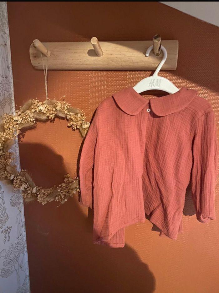 Blouse lola palacios  terracota