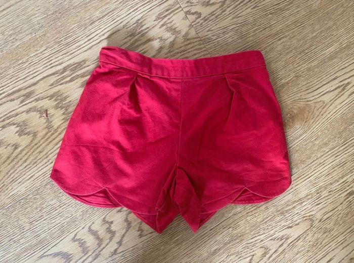 Short rouge jacadi 36 mois