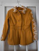 🤎 Veste vintage broderie laine 36 🤎