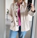 Veste droite beige Camaïeu Taille 42