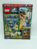 livre d’activité Magazine Lego Jurassic World avec sa mini figurine  Numéro 10 neuf sous blister