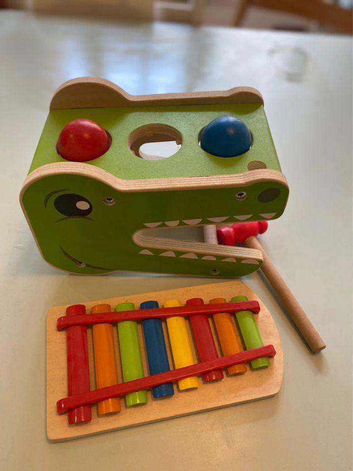 Xylophone en bois - photo numéro 1