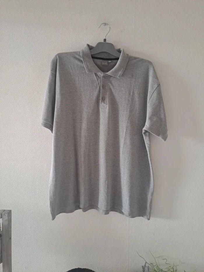 Polo gris influx homme