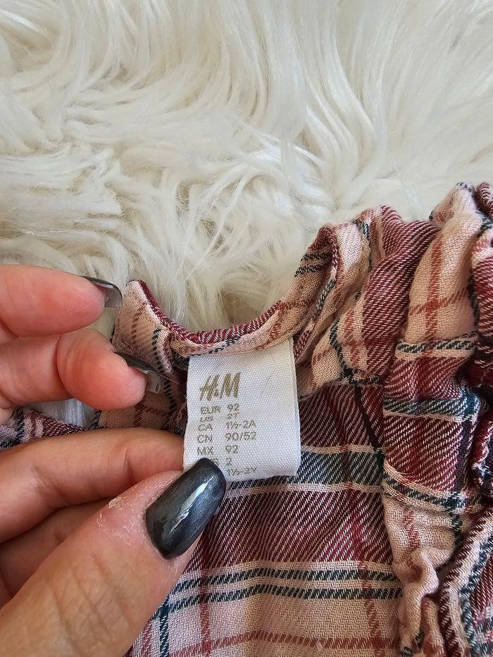 Robe carreaux h&m 24mois - photo numéro 2