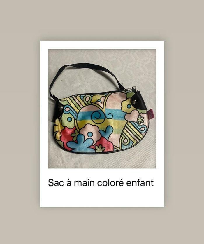 Sac à main coloré pour enfant - photo numéro 1