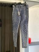 Magnifique legging fille imitation jean neuf 8 ans Fanny Look